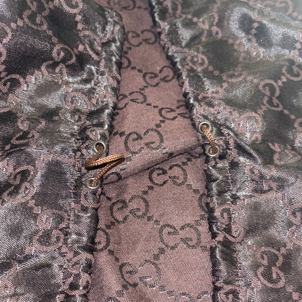 Gucci Dark Brown Signature Dust bag 17.5”X18.5” - Picture 4 of 4